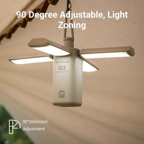 KLARUS CL2 Multi-function, Eye-Comfort Camping Lantern 10000mAh